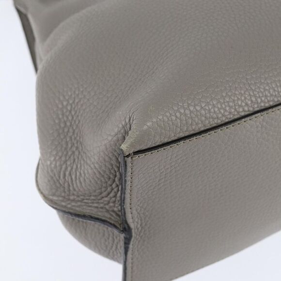 Gucci Bamboo Daily Top Handle Bag Leather Gray Leather Handbag (Pre-Owned) - Picture 10 of 16